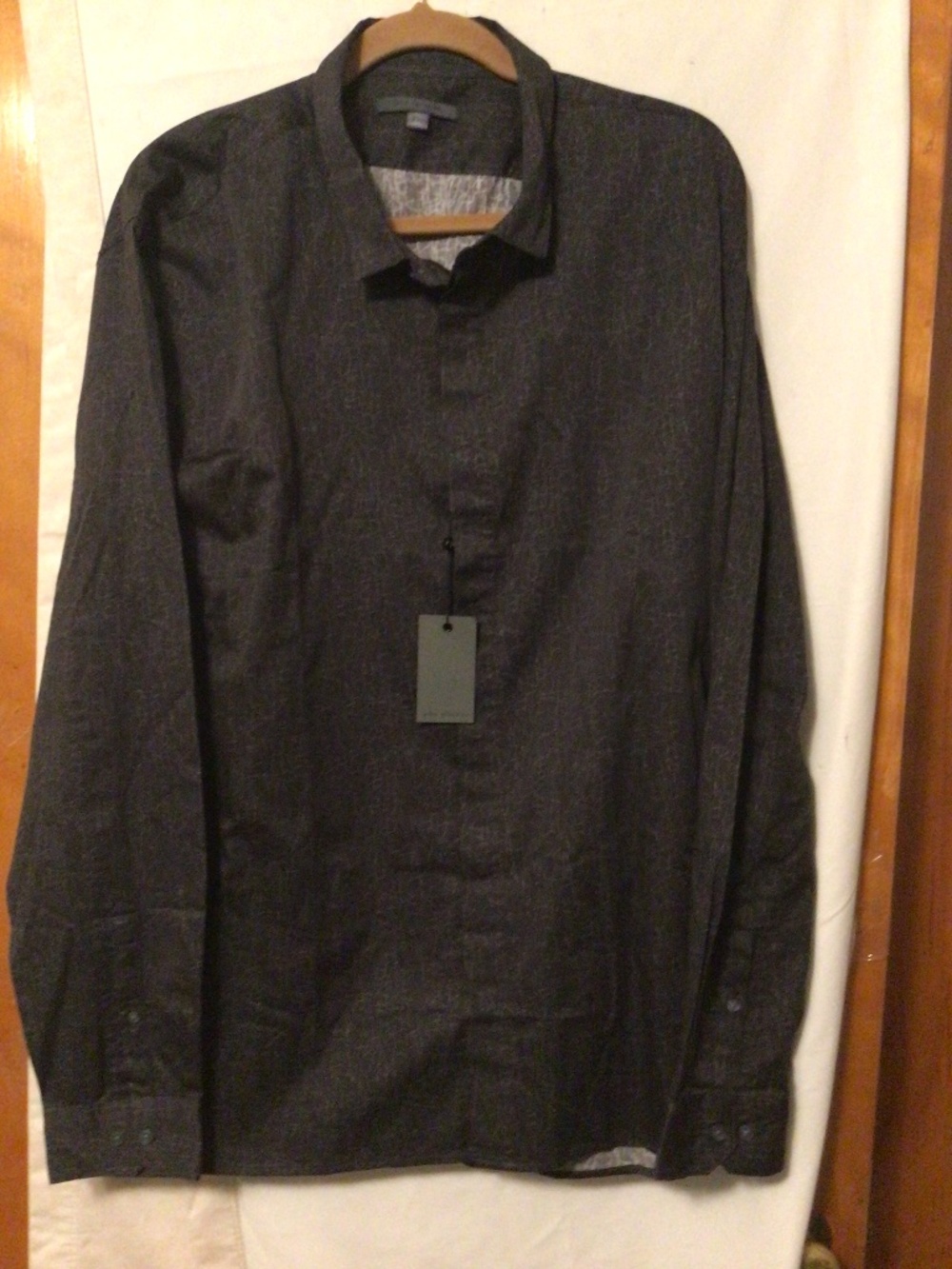 John Varvatos classy ,dress shirt # work # dinner date  SZ XXL NWT